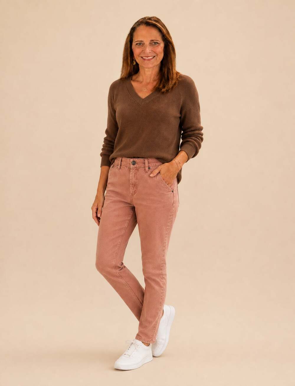 J.Crew Stretch Women's Pink Corduroy Pants Size 31
